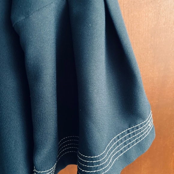 Like New Banana Republic Bell Sleeve Shift Dress size 10 Navy - Picture 4 of 8